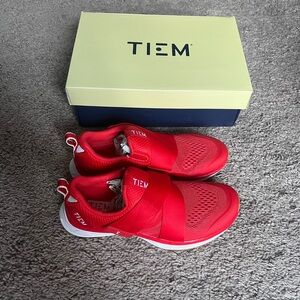 Brand New Tiem Slipstream Indoor Cycling Shoes - Red 7 W